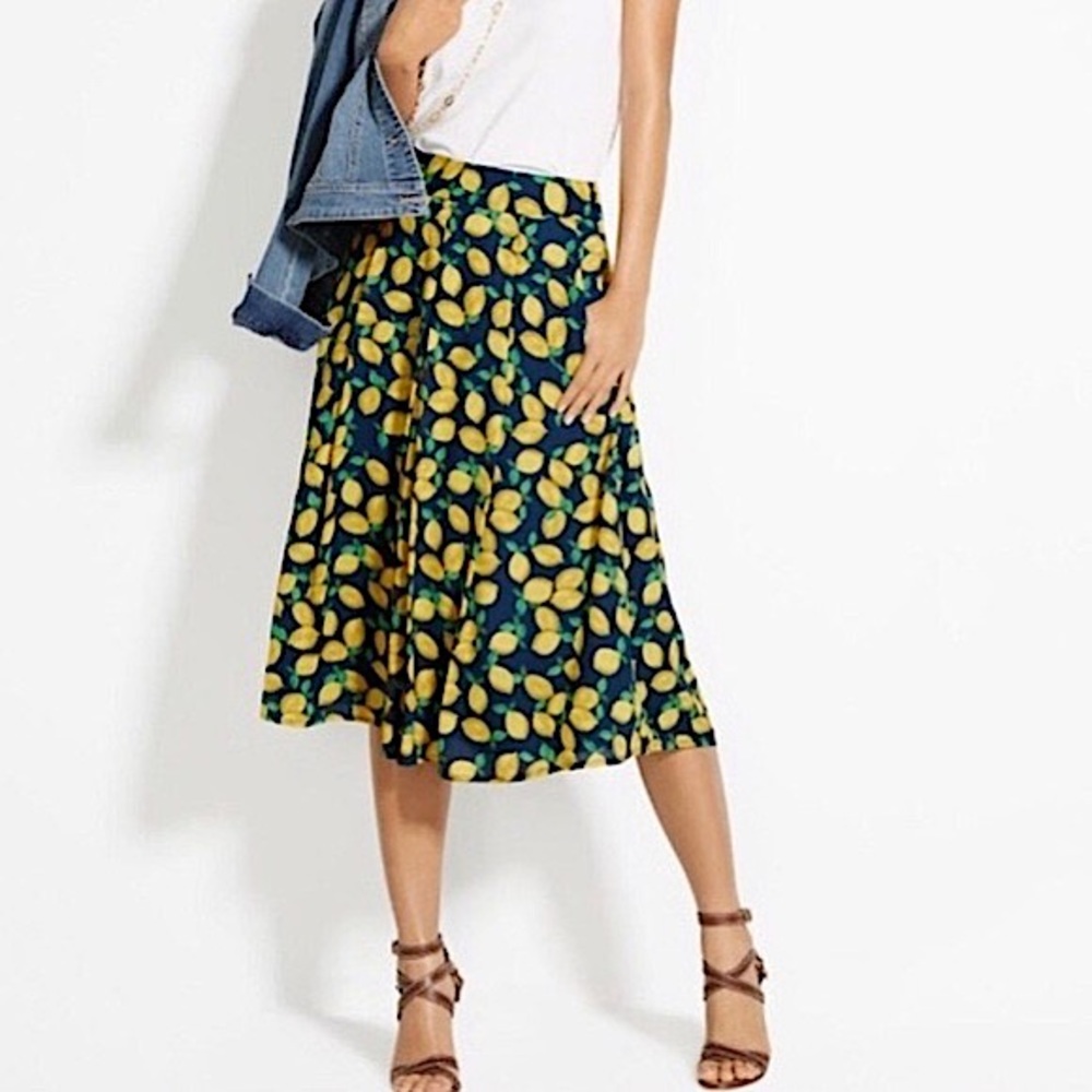 The Limited Lemon Skirt